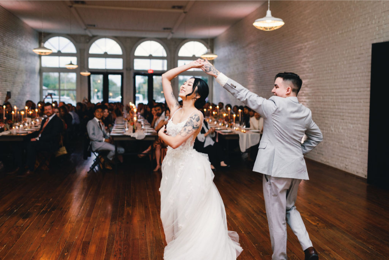 Reception at One Eleven East Hutto.
