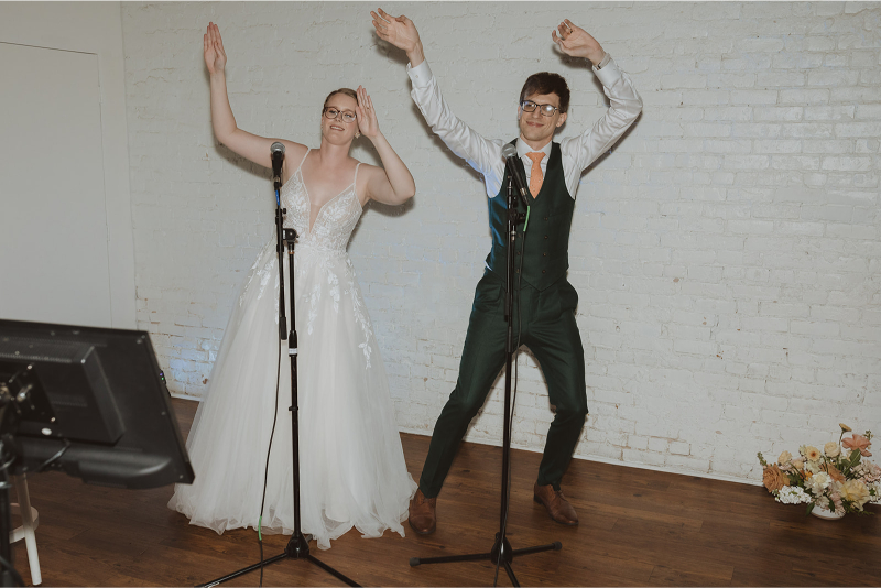 Unique wedding reception ideas