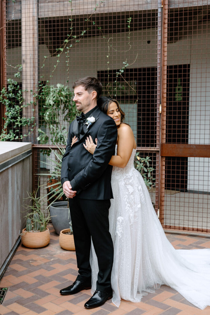 Modern garden wedding at Hotel Magdalena