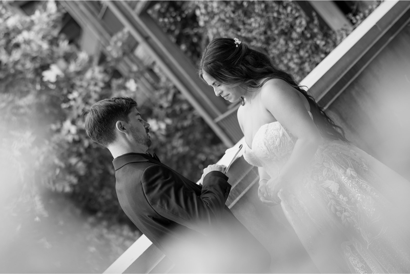 Modern garden wedding at Hotel Magdalena
