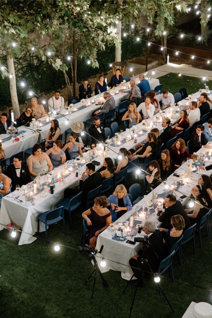 Modern garden wedding at Hotel Magdalena