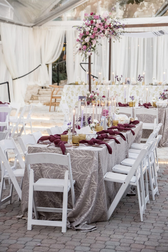 A courtyard coffee shop wedding at The Allen House