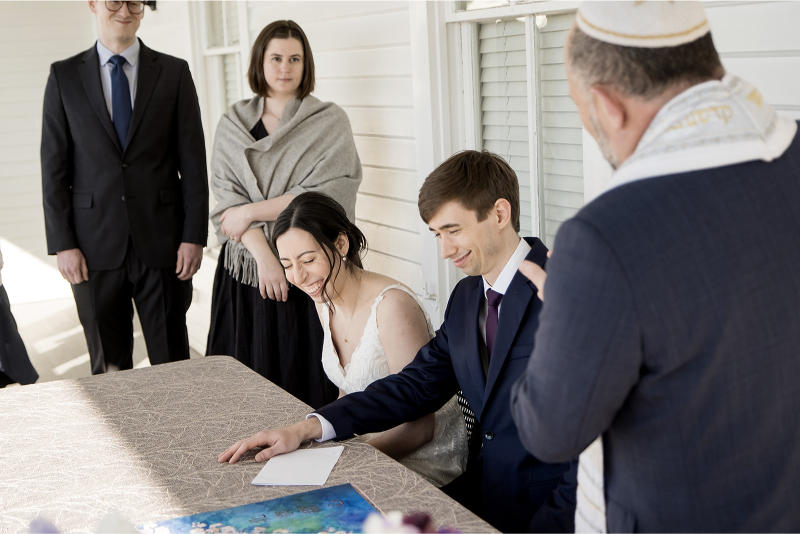 Wedding at The Allan House